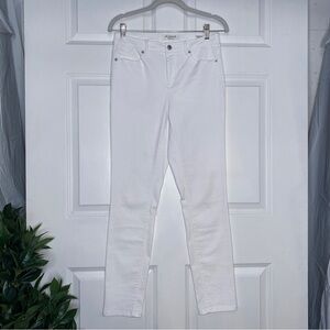 Country Road CR. Denim European Denim White Slim Leg Jeans Size 10 Preppy Classy